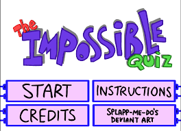 The Impossible Quiz screenshot